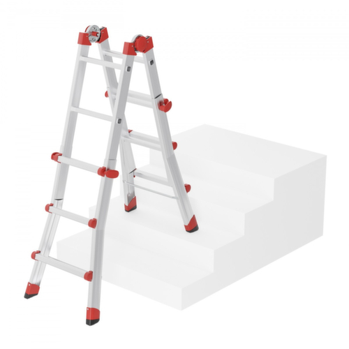 Hailo Multifunctionele reformladder M80  L