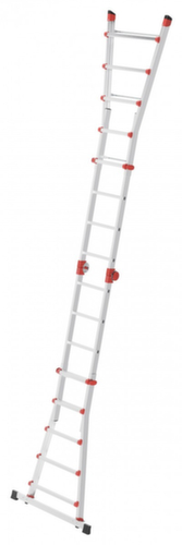 Hailo Multifunctionele reformladder M80, 4 x 5 sporten met profiel  L