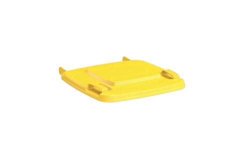 UDOBÄR Scharnierend deksel Citybac voor container, geel  L
