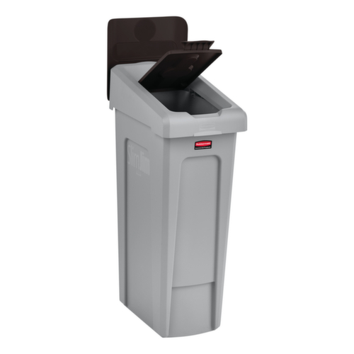 Rubbermaid Deksel Slim Jim® voor Recyclingstation, bruin  L