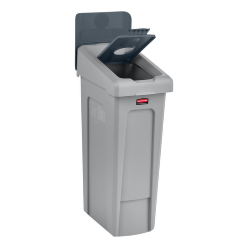 Rubbermaid Deksel Slim Jim® voor Recyclingstation, grijs  L