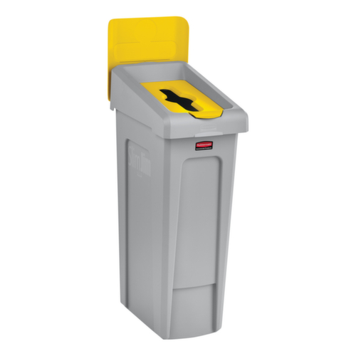 Rubbermaid Deksel Slim Jim® voor Recyclingstation, geel  L