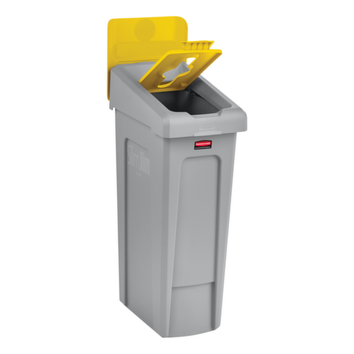 Rubbermaid Deksel Slim Jim® voor Recyclingstation, geel  L