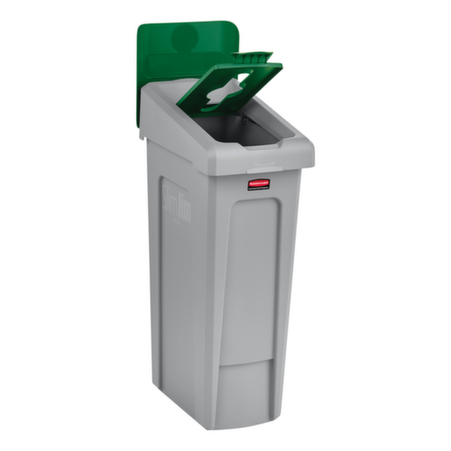 Rubbermaid Deksel Slim Jim® voor Recyclingstation, groen  L