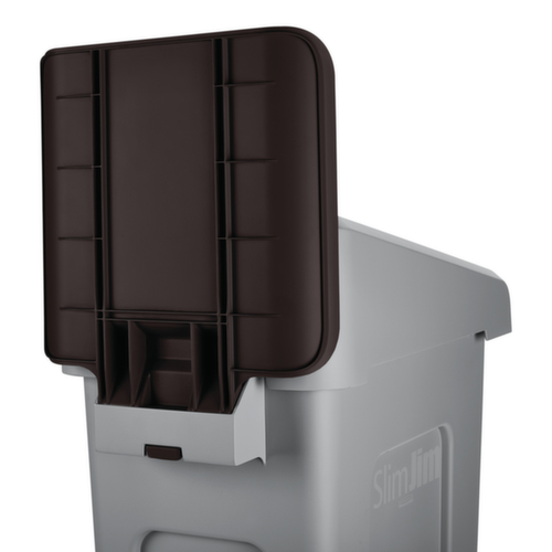 Rubbermaid Informatiebord Slim Jim® voor Recyclingstation  L