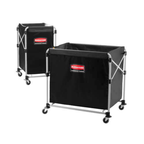 Rubbermaid In-/uitklapbare wasgoedwagen X-Cart  L