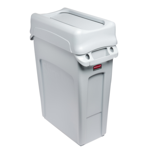 Rubbermaid Tuimeldeksel Slim Jim® voor afvalverzamelaar, grijs  L