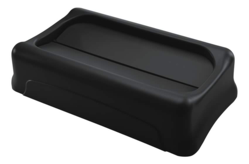 Rubbermaid Tuimeldeksel Slim Jim® voor afvalverzamelaar, zwart  L