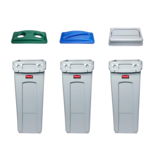 Rubbermaid Tuimeldeksel Slim Jim® voor afvalverzamelaar, grijs  L