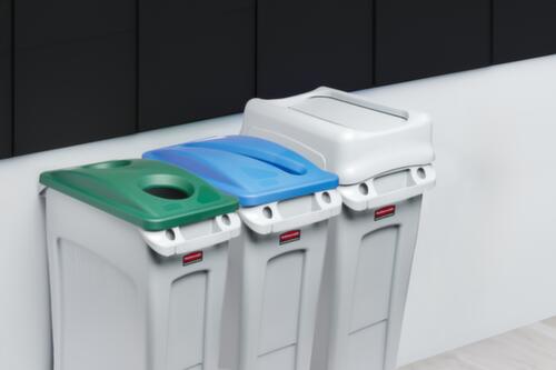 Rubbermaid Tuimeldeksel Slim Jim® voor afvalverzamelaar, grijs  L