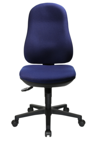 Topstar Bureaustoel Support SY met anatomisch gevormde zitting, blauw  L