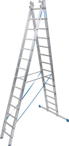 Krause Multifunctionele ladder, 3 x 14 sporten met profiel  L