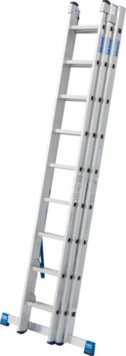 Krause Multifunctionele ladder, 3 x 9 sporten met profiel  L