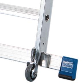 Krause Ladder STABILO® Professional met leuning aan twee zijden, 12 trede(n) met traanplaatprofiel  L