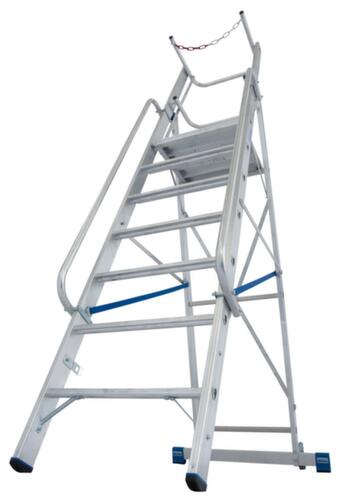 Krause Ladder STABILO® Professional met veiligheidsbeugel + leuning  L