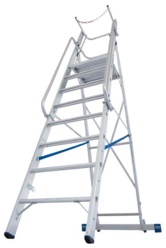 Krause Ladder STABILO® Professional met veiligheidsbeugel + leuning  L