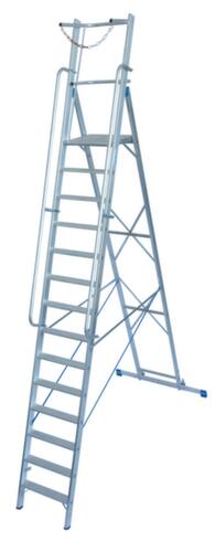 Krause Ladder STABILO® Professional met veiligheidsbeugel + leuning