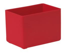 inzetbak, rood, lengte x breedte 80 x 53 mm