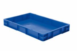 Lakape Euronorm-stapelbak Favorit gesloten wanden + bodem, blauw, inhoud 14,5 l