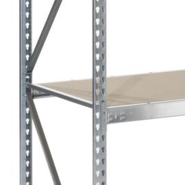 META Schap MINI-RACK voor breedvakstelling, breedte x diepte 1400 x 1050 mm