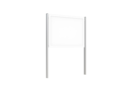 Stand voor vitrine, aluminium