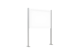 Stand voor vitrine, aluminium