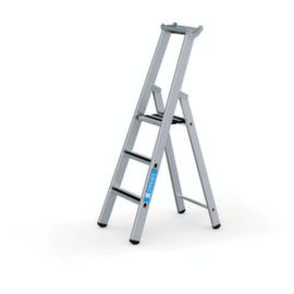 ZARGES Trapladder R13step S met antisliptreden, 3 treden met R13-laag