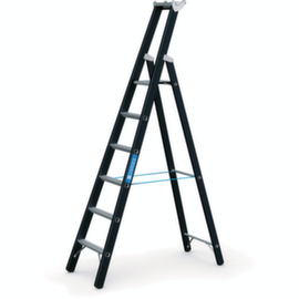 ZARGES Staande ladder met sporten Z600 belastbaar tot 250 kg