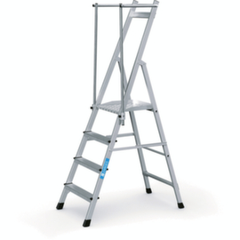 ZARGES Platformladder ZAP NEO S met inklapbare leuning