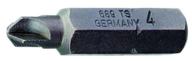 689 TS 8 Schroevendraaierbit 1/4" viervleugelig TORQ-SET 8 mm