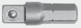 GEDORE R47100003 Aandrijfadapter 1/4" vierkant x 1/4" zeskant 25 mm