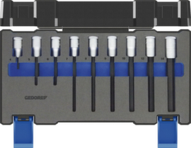 GEDORE IN 19-009 Schroevendraaierset 1/2" 9-delig