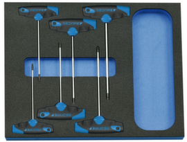 2005 CT2-2142 TX schroevendraaierset in controlegereedschapmodule