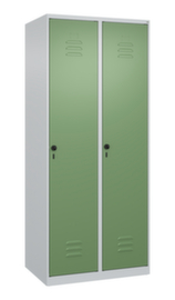 C+P locker Classic Plus met 2 vakken, vakbreedte 400 mm