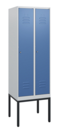 C+P locker Classic Plus met 2 vakken, vakbreedte 300 mm