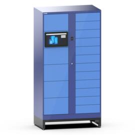 Thurmetall Elektro-vakkenkast, NCS S 4040-R70 B duifblauw/NCS S 1060-R80B Lichtblauw