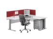 Nowy Styl Bureau in vrije vorm E10 met hoogteverstelling