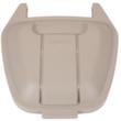 Rubbermaid Container met een inhoud tot 240 l, 100 l, beige, deksel grijs  S