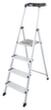 Krause Trapladder  Monto® Secury® met antislipcoating, 4 treden met antislipprofiel  S