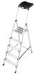 Krause Trapladder  Monto® Secury® met antisliplaag, 5 treden met antislipprofiel