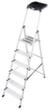 Krause Trapladder  Monto® Secury® met antisliplaag, 6 treden met antislipprofiel