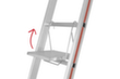 Hymer Ophangen voor staande ladder met sporten, 250 mm  S