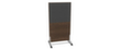 Nowy Styl Scheidingswand E10 van hout met stoffen bekleding, hoogte x breedte 1545 x 800 mm  S