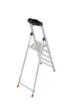 Krause trapladder MONTO® Solido® met bordes met gerstekorrelprofiel, 5 treden met profiel  S