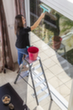 Krause Geëloxeerde dubbele ladder MONTO® SePro D®, 2 x 6 treden met antislipprofiel  S