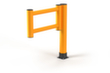 a.m.p.e.r.e. Raildeur Rack Mammut® Swing Gate voor aanrijdbeveiliging, balustradedeur, hoogte x breedte 1100 x 1000 mm