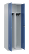 C+P Locker met zitbank Classic Plus voor scheiding van kleding, vakbreedte 300 mm  S