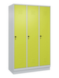 C+P locker Classic Plus met 3 vakken, vakbreedte 400 mm