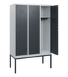 C+P locker Classic Plus met 3 vakken, vakbreedte 400 mm  S