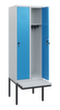 C+P locker Classic Plus met bank, vakbreedte 300 mm  S